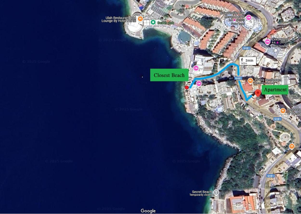 Del Mar Sea View Apartment Sarande Luaran gambar
