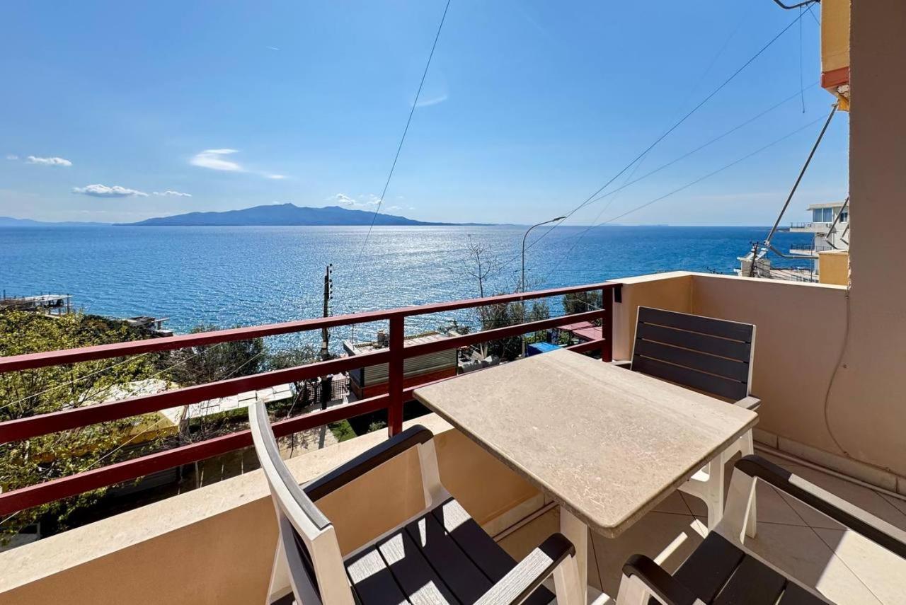 Del Mar Sea View Apartment Sarande Luaran gambar